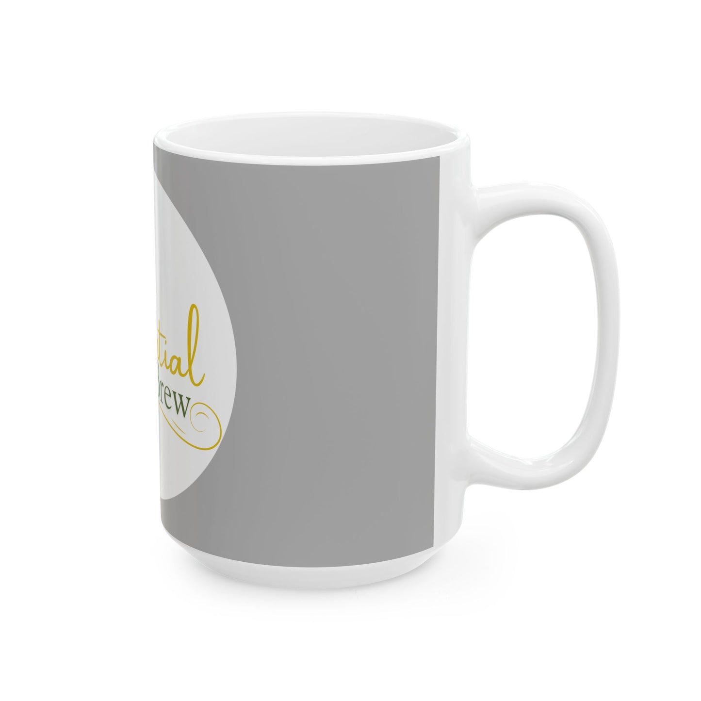 Essential Brew - Ceramic Mug, (11oz, 15oz)