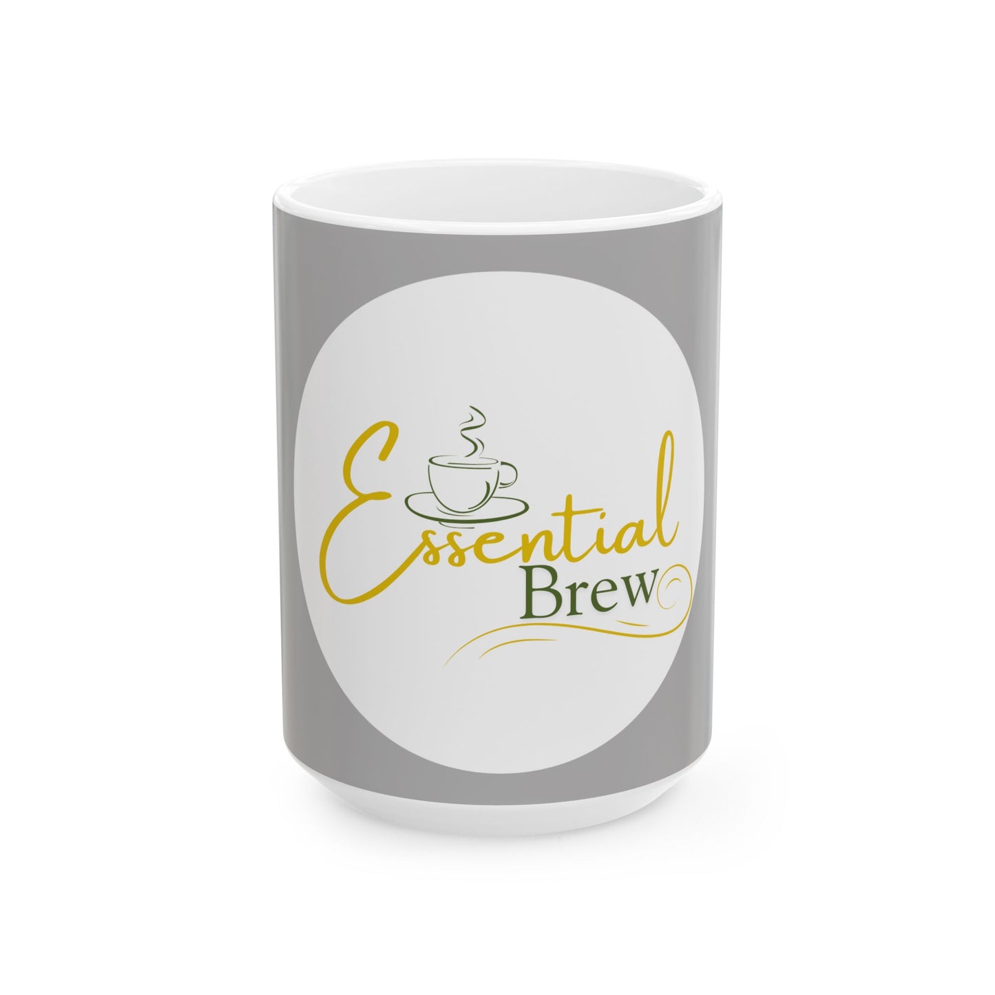 Essential Brew - Ceramic Mug, (11oz, 15oz)